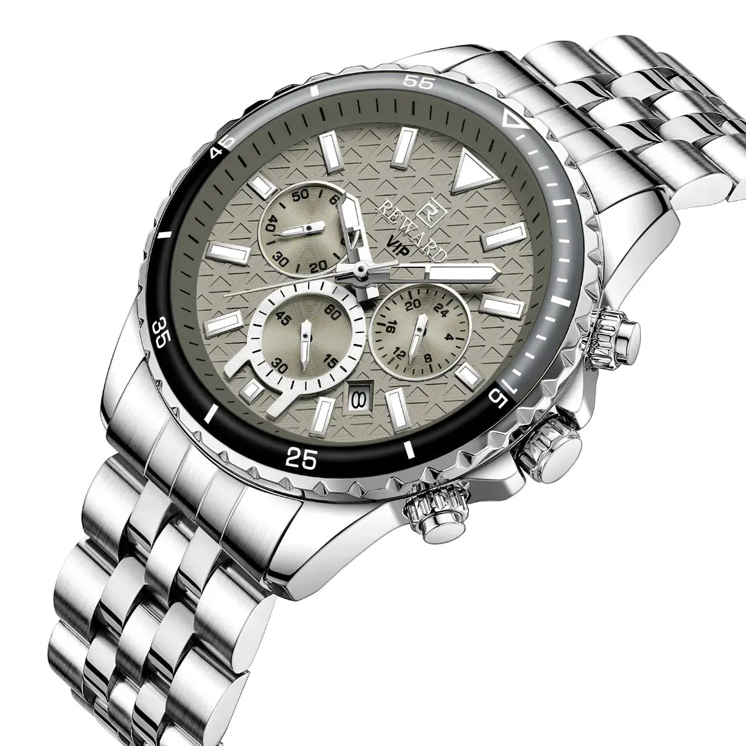 Vista do mostrador do reward vip essence prata