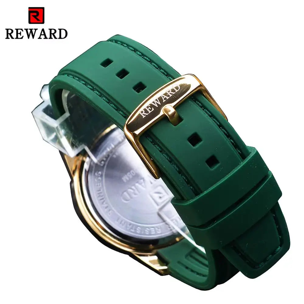 Relógio Masculino Reward Vip Aurion Sport Green