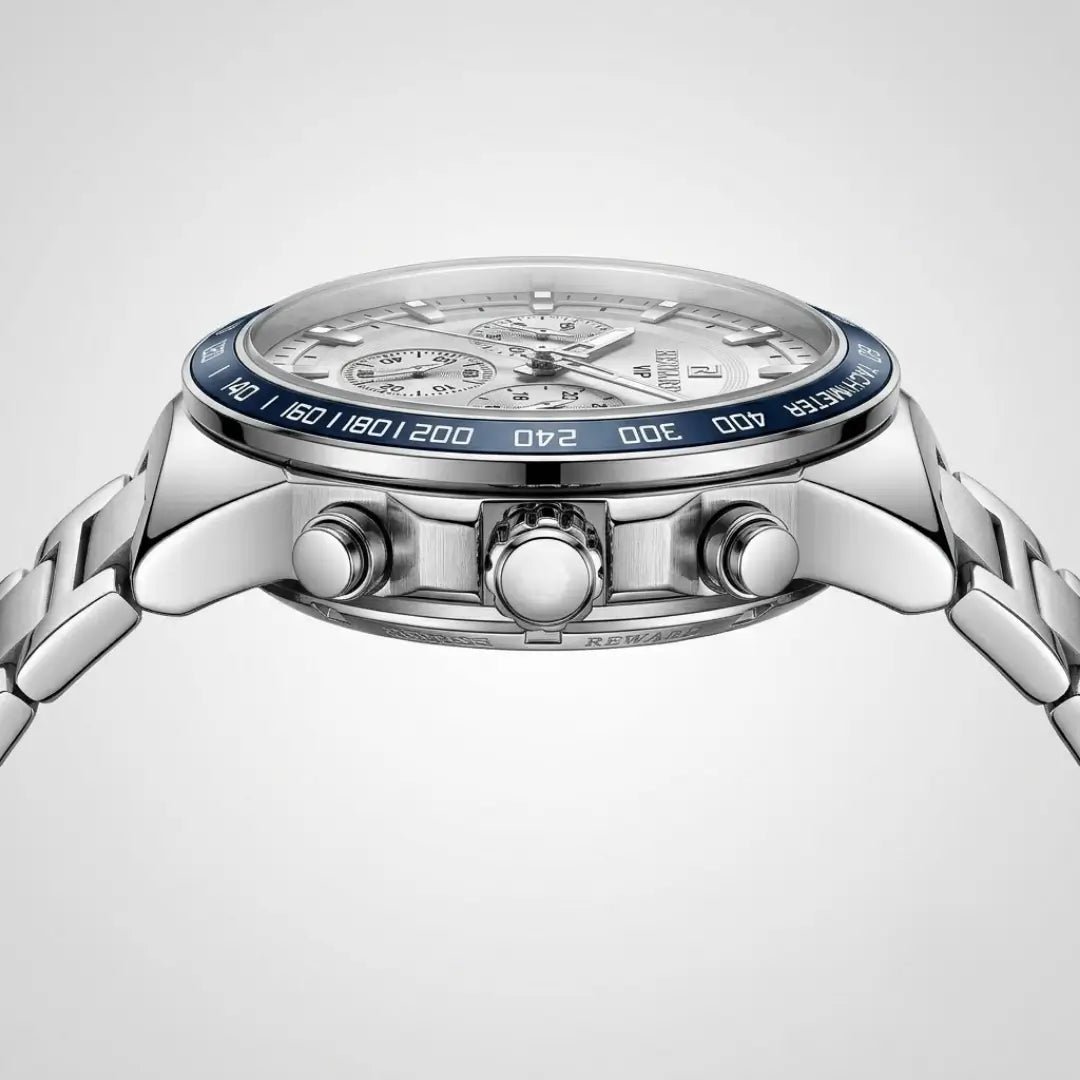 Relógio Casual Masculino Prata Reward VIP Magnus 45mm