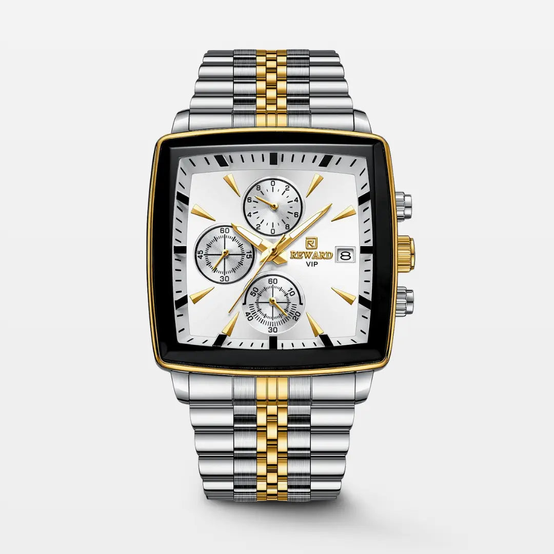 Monaco Chronograph Silver Gold 40mm