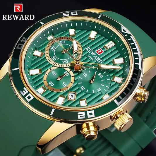 Relógio Masculino Reward Vip Aurion Sport Green