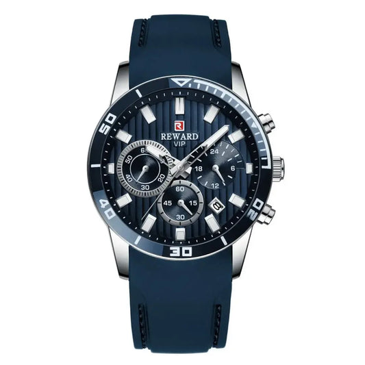 Relógio Masculino Reward Vip Aurion Sport Intense blue