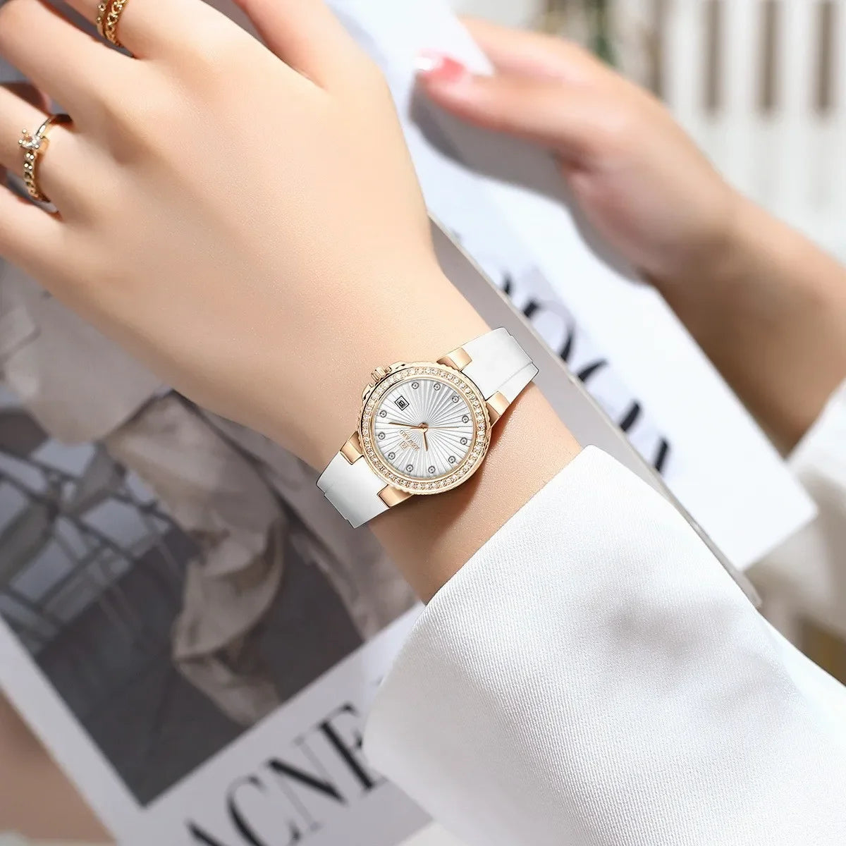 Relógio Feminino Pequeno Éclat 26mm