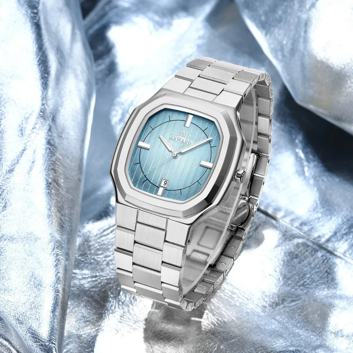Relógio Masculino Reward VIP Nautilus Blue