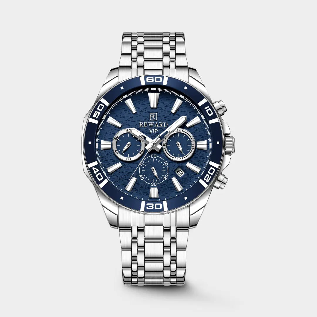 Essence Silver Blue 44mm