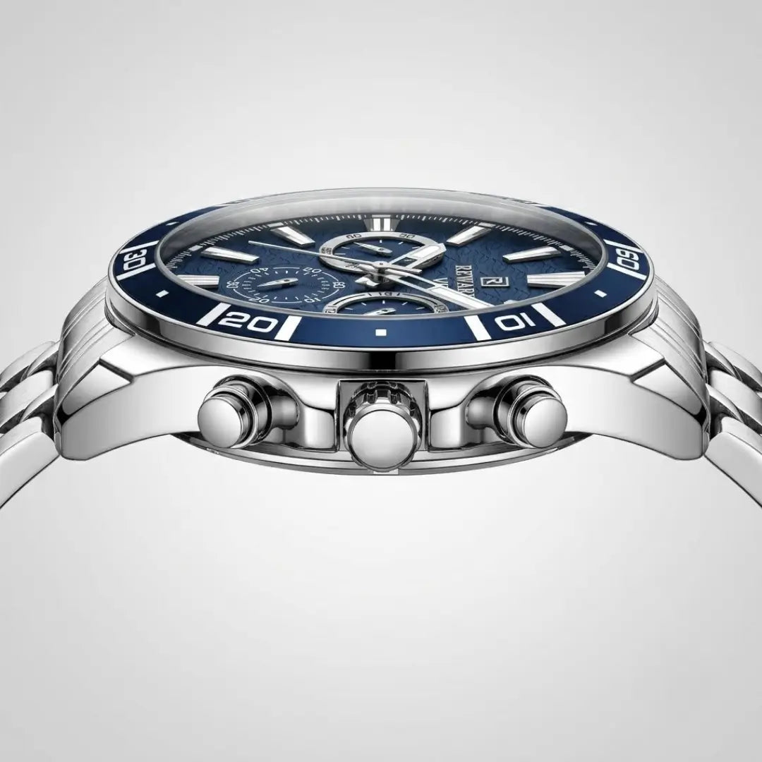Essence Silver Blue 44mm