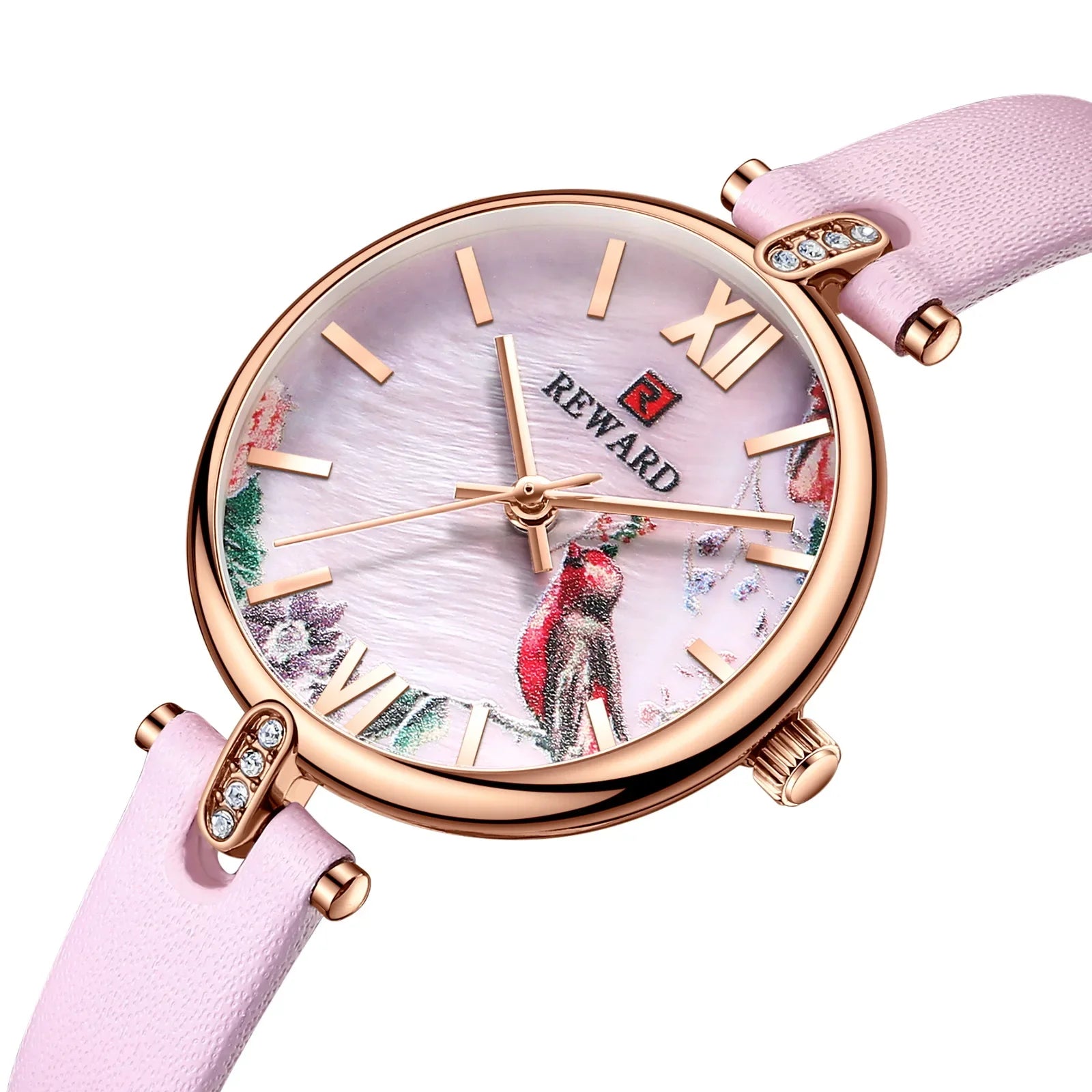 Relógio Feminino Reward VIP Celestia com movimento Quartzo SEIKO 