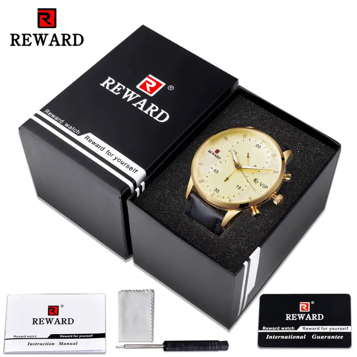 Embalagem de luxo do relógio masculino Linéar – Reward Vip