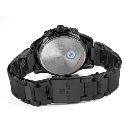 Relógio Masculino Reward Vip Vanguard Black