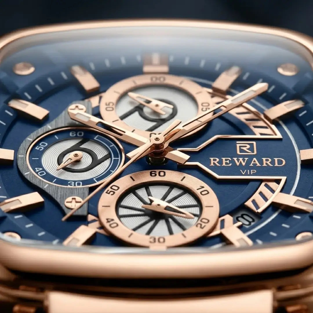 Relógio Masculino Esportivo Azul Monaco Sport 44mm