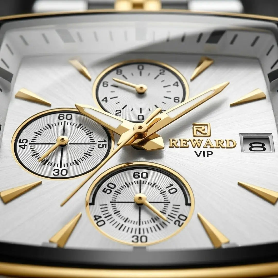 Monaco Chronograph Silver Gold 40mm