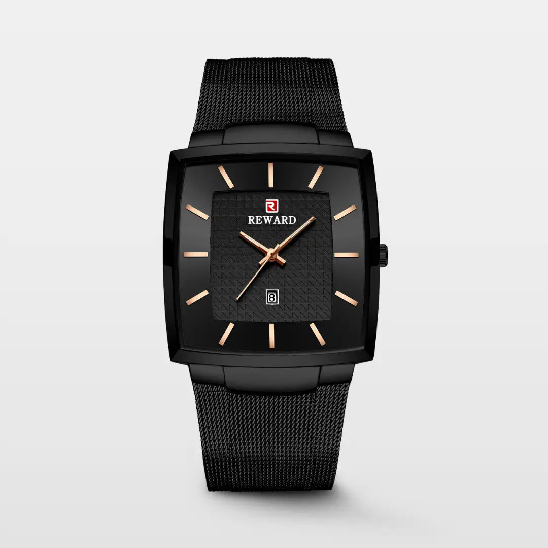 Monaco Date Black 37mm