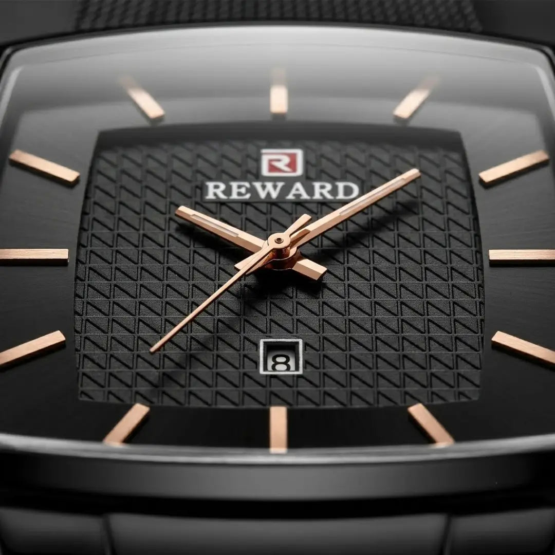 Monaco Date Black 37mm