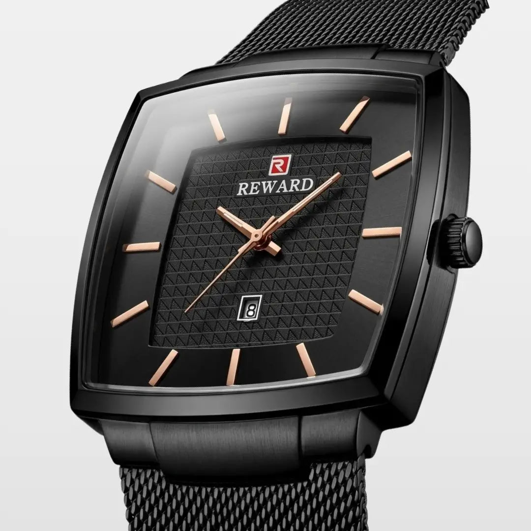 Monaco Date Black 37mm
